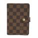 LOUIS VUITTON обложка для записной книжки Agenda PM Damier ebenR20700