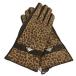 BOTTEGA VENETA перчатки женский перчатка указанный размер 7 Leopard леопардовая расцветка оттенок коричневого 