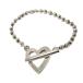 GUCCI Open Heart мяч цепь браслет SV925