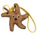 MCM Star Fish очарование Brown 