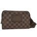 LOUIS VUITTONbam задний Brooke Lynn сумка-пояс Damier ebenN41101