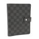 LOUIS VUITTON Agenda MM органайзер покрытие Damier gla Fit R20242