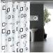  shower curtain waterproof mold proofing processing bathroom curtain bath curtain waterproof divider . image ring attached thick installation easiness 180×180cm check pattern stylish pattern 