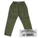  летний SPELLBOUNDlinen парусина relax легкий брюки ( оливковый зеленый ):43-908L Okayama 
