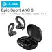 JLab Epic Sport ANC 3�b���C�����X�C���z�� Bluetooth �����j���O �X�|�[�c �m�C�Y�L�����Z�����O ���|�� �I�[�v�� �n�C���]�Ή� �Ў� �h�� �}�C�N�t��