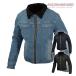  Komine жакет JK-617 защита Denim "куртка пилота" KOMINE 07-617 мотоцикл CE стандарт накладка есть осень-зима 