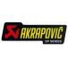  Akrapovic жаростойкий глушитель стикер 90X26.5mm aluminium SP серии AKRAPOVIC