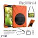 iPad mini 4 кейс A1538 A1550 ударопрочный подставка модель iPad 360 раз вращение Mini 4 покрытие плечо почтовая доставка бесплатная доставка 