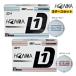 3�_�[�X�Z�b�g �{�ԃS���t D1 �{�[�� 360�A���C�����g �z���} �S���t �f�B�[���� HONMA BALL 2024 BT12601 360 �z���C�g/�u���[ �z���C�g/���b�h ���� 26ET