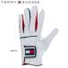 �g�~�[�q���t�B�K�[ �S���t �O���[�u THMG801 TOMMY HILFIGER GOLF GLOVE 00�z���C�g �����Y ���f�B�[�X S M L X 18 19 20 21 22 23 24 25cm 25SSE YPP 5PT