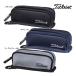 Titleist мяч для гольфа кейс TA25CAB City активный Titleist GOLF City Active Ball Case 3 шт место хранения раунд петля крюк черный серый 25ET