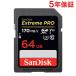 SanDisk Extreme Pro UHS-I U3 SDXC 64GB class10 супер высокая скорость 170MB/s V30 4K Ultra HD соответствует [ на следующий день доставка ] за границей предназначенный упаковка товар 5 год гарантия 