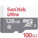 ޥsd microSDXC 128GB 100MB/s SanDisk ǥ UHS-I U1 Class10 SDSQUNR-128G-GN3MNѥå Nintendo Switchб ãб