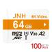 microSDXC 64GB JNH R:100MB/s W:80MB/s Class10 UHS-I U3 V30 4K Ultra HD A2б 5ǯݾ Nintendo Switch/GoProưǧ