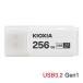 USB 256GB Kioxia  USB3.2 Gen1 U301 Lbv zCg { LU301W256GC4 COpbP[W zBElR|X