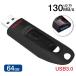  отметка 2 раз USB память 64GB SanDisk Sandisk ULTRA USB3.0 высокая скорость 130MB/s параллель импортные товары SDCZ48-064G-U46 на следующий день доставка * кошка pohs бесплатная доставка 