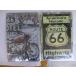  metal plate орнамент plate жестяная пластина табличка US ROUTE66 mother z load 2 шт. комплект 