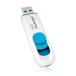 ADATA USB память 64GB USB2.0 раздвижной белый AC008-64G-RWE