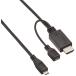ELECOM MHL изменение кабель 1m черный MPA-MHLHD10BK