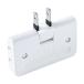  Sanwa Supply (Sanwa Supply) flat Triple ответвление 2P*3 выход swing штекер белый TAP-AC5N