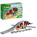  Lego (LEGO) Duplo игра . распростроняться! железная дорога .. направляющие комплект игрушка игрушка подарок день рождения блок интеллектуальное развитие Рождество мужчина женщина. 