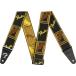 [Fender] �X�g���b�v Weighless? 2 Mono Strap Black/Yellow/Brown