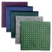 (silaks. Wing ) Shlax&amp;Wing мужской pocket square 5 шт. комплект бизнес .. шелк 