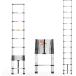 DayPlus эластичный лестница самый длинный 5 m (16.5 ft) складной эластичный .. многофункциональный aluminium лестница для перевозки удобный легкий выдерживаемая нагрузка 150 kg салон 
