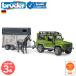[2 шт и больше покупка . максимальный 15%off] голубой da-bruder Land Rover Def. Wagon & лошадь тяга прицеп bruder-02592 | Land Rover 