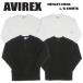 AVIREX/ Avirex длинный рукав застежка с планкой длинный рукав рубашка 6153482/618875