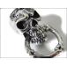  Skull узор drop handle / joint детали серебряный 925 производства 