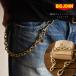  Big John латунь латунь производства цепочка для бумажника Short модель BIG JOHN кошелек для код цепь BRASS American Casual аксессуары 