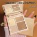 she- DIN g Япония внутренний этот день отправка 4color set 2type нос Shadow пудра Корея cosme высокий свет коврик цельный чувство цвет лица маленький лицо #CS29