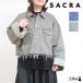 ��������� SACRA ������ �ǥ˥� ���㥱�å� ��ǥ����� AUTHENTIC DENIM JACKET size38 125104031/126104032 �֥롼�ǥ˥� ������ ������ �͵�