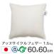  nude cushion cushion contents 60×60 60 angle up cycle feather 1.6kg go in made in Japan fabrizm middle material cotton inside . present . green. fund-raising 