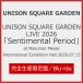 [��������][�����][�撅���T�t]UNISON SQUARE GARDEN LIVE 2026�uSentimental Period�vat Makuhari Messe(���S���Y�����)�yBlu-ray�z[Blu-ray]�y�ԕi���A�z
