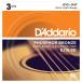 ꥪ ƥå 3å(Extra Light .010-.047) D'Addario Multi-PacksPhosphor Bronze Wound EJ15-3D ʼA