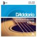 �_�_���I �A�R�[�X�e�B�b�N�M�^�[�� 3�Z�b�g(Light .012-.053) D'Addario Multi-PacksPhosphor Bronze Wound EJ163D �ԕi���A