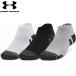  Under Armor унисекс Performance Tec low cut носки 3 пар комплект (Mod Gray/ White/ Jet Gray* размер :MD) |3 день ~8 день . отгрузка | возвращенный товар вид другой A
