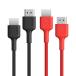 AUKEY HDMI кабель [HDMI to HDMI] 2m ( черный / красный 2 шт. комплект .) Impulse series CB-H01-BKRD возвращенный товар вид другой A