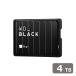 Western Digitalåǥ ѥݡ֥ϡɥǥ WD Black P10 Game Drive 4TB WDBA3A0040BBK-JESN ʼB