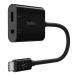 BELKIN 3.5 mm аудио + USB-C зарядка адаптер RockStar NPA004BTBK возвращенный товар вид другой A