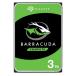 Seagate() BarraCuda 3.5 ¢ϡɥǥ 3TB SATA6Gb/ s å256MB 5400RPM SMR ST3000DM007 ʼB