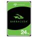 Seagatelsi- gate BarraCuda 3.5 дюймовый встроенный жесткий диск 24TB SATA6Gb/ s cache 512MB 7200RPM CMR ST24000DM001 возвращенный товар вид другой B