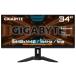 GIGABYTEge-ming жидкокристаллический дисплей (34 type /IPS/UWQHD 3440×1440/144Hz/1ms/HDR400/HDMI2.0)( черный ) M34WQ M34WQ возвращенный товар вид другой B