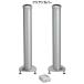  белый медведь Smart tower ( прозрачный серебряный )( динамик 2 шт + усилитель комплект ) {TD-103 SmartTower} TD-103SMARTT-CSL/ 2 ho n возвращенный товар вид другой A
