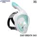 DECATHLON(tekato long )shuno-ke кольцо Kids (6~10 лет для ) Surf .s маска Easybreath XS размер сумка нет ( зеленый ) возвращенный товар вид другой B