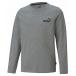  Puma ESS NO.1 Logo LS футболка ( medium серый Heather * размер :150) возвращенный товар вид другой A
