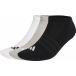  Adidas подушка do Esse n автомобиль ruz low cut носки 3 пара комплект ( medium серый Heather / белый / черный * размер :M) возвращенный товар вид другой A