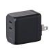 ꡼ϥ USB-ACŴ 2ݡ 45W(֥å) GH-ACU2PF-BK ʼA